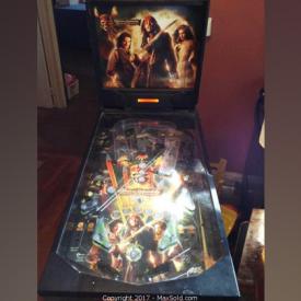 MaxSold Auction: This online auction features a Pirates of the Caribbean pinball machine. COLLECTIBLE: Matchbox; diecast trucks; Lenox figurines; American Girl dolls; Star Wars; Northwood bowl; Lladro figurines; Boy's Bears; Lionel train cars and accessories; Disney; Harbour Lights Llighthouses; baseball cards. VINTAGE: Toy Lead figures; paper Halloween and Thanksgiving decorations; Cabbage Patch Dolls. Home/Business: Sylvania incandescent lightbulbs; Georgia Pacific paper towel holders. Waterford crystal. TOOLS: Hand; machinist and much more!