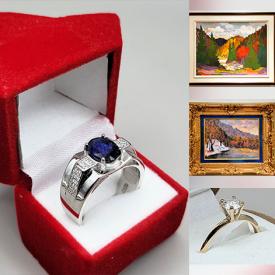 MaxSold Auction: This online auction features Jean-Guy Schnobb oil painting, men’s silver rings, moissanite gold ring, Indigenous wood carvings, Shirley M. Bige oil painting, Robert Bateman print, jewelry boxes, vintage leather decanter, Lilliput cottages, art books, Asian soapstone, watches, Persian original paintings, fashion jewelry, and much, much, more!!!