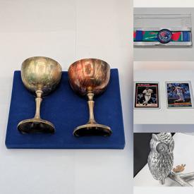 MaxSold Auction: This online auction features sports trading cards, table lighter, original paintings, prints, art books, and more!