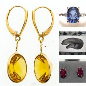 MaxSold Auction: This online auction features gold jewelry, gemstone jewelry, wedding bands, vintage jewelry, wireless mouse, and more!!