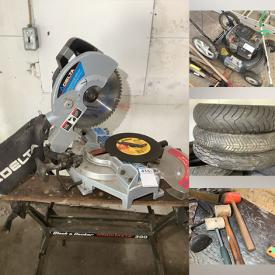 MaxSold Auction: This online auction features BMW, BBQ grill, power & hand tools, motorcycle parts, lawnmower, motorcycle tires, ATV tires, and more!!