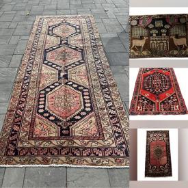 MaxSold Auction: This online auction features Persian rugs & runners from Tabriz, Joshaqan, Bakhtiar, Zanjan, Daredevil, Lori, Turkmen, Nahavand, Baluchi, Ardebil, Hamadan, and much, much, more!!!