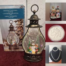 MaxSold Auction: This online auction includes new toys, board games, puzzles, journals, books, clothing, accessories, storage totes, Mikasa china, coins, seasonal decor, jewelry, NHL memorabilia and much more!