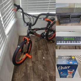 MaxSold Auction: This online auction features couches, computer chair, bicycle dryer, digital pianos, printer, kids\' table, and much more!!