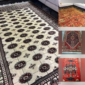 MaxSold Auction: This online auction includes handmade wool rugs and more!