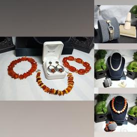 MaxSold Auction: This Commercial Liquidation Online Auction features sterling silver/gemstone rings, necklaces & bracelets, watches, unmarked jewelry rings, vintage Mexico silver bracelets, gold jewelry, collector coins, bolo ties, Indigenous art, amber jewelry, stainless steel jewelry, and much more!!