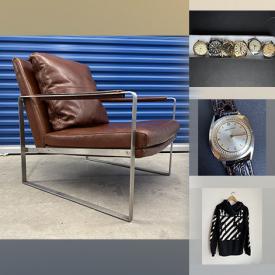 MaxSold Auction: This online auction includes his and hers watches, vintage pocket watches and other accessories, clothing, Nintendo DSL, leather lounge chair and more!