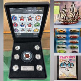 MaxSold Auction: This online auction features Hot Wheels, sports trading cards, Legos, manuals & table, sports collectibles, vintage magazines, and much more!!n