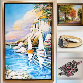 MaxSold Auction: This online auction features original paintings, silver/gemstone jewellery, vintage carved pipes, David Winter cottage, Indigenous art, wood carvings, stone carvings, costume jewellery, decanter, vinyl records, steel sculpture, antique Imari plate, hand tools, and much more!!