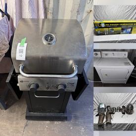 MaxSold Auction: This online auction includes TV wall mounts, TV stand, popcorn machine, diecast cars, seasonal decor, art supplies, kids reclining chair, wood bowls, tools, hardware, corner shelf, Warhammer figures, Star Wars toys, Moffat burner stove, forging tools, military water jug and much more!