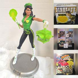 MaxSold Auction: This online auction features toys, board games, pet products, puzzles, action figures, Funko, sports figures, Star Wars collectibles, vintage magazines, and much more!!