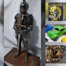 MaxSold Auction: This online auction features Magic the Gathering cards, vintage toys, Pokemon collectibles, Star Wars collectibles, rock band t-shirts, vinyl records, guitar, Skylanders characters, Legos, craft jewelry, vintage Barbies & clothes, collectible radios, and much more!!