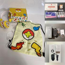 MaxSold Auction: This online auction features NIB video game controller, ring light, toy, new webcams, headphones, motion sensor lights, dehumidifier, weather station, computer accessories, beauty appliances, pet products, new LED vehicle lights,