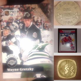 MaxSold Auction: This online auction features coins, sports trading cards, and more!