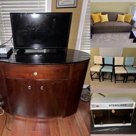 MaxSold Auction: This online auction features credenza, Nascar collectibles, boys clothes & shoes, computer monitors, table lamps, printer, jewelry, children’s books, and much more!!