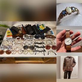 MaxSold Auction: This online auction features outerwear, men’s clothing & shoes, vintage eyewear, vintage sealing wax set, vintage watches, film camera, silver/gemstone ring, and more!