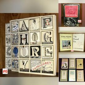 MaxSold Auction: This online auction features first editions, antiquarian, antique, scarce, vintage, and contemporary books, covering most subjects.