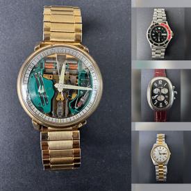 MaxSold Auction: This online auction includes Timex, Seiko, Wittnauer, Waltham, Swatch and other watches!