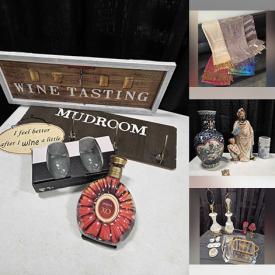 MaxSold Auction: This online auction features silver & costume jewelry, art glass, Delft plate, perfume bottles, party supplies, art supplies, metal wall art, women’s shoes, Coca-Cola collectibles, metal wall signs, pashmina scarves, Carnival glass, and more!