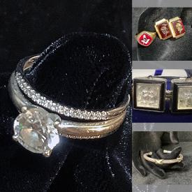 MaxSold Auction: This online auction features diamond wedding set, gemstone jewelry, gold jewelry, vintage cameos, vintage sterling jewelry, costume jewelry, trinket boxes, antique Masonic jewelry, perfume bottle, watches, and much, much, more!!!