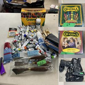 MaxSold Auction: This online auction features art supplies, hand tools, chainsaw, vintage stove pipe grills, costume jewelry, children’s books, baby clothes, kids\' clothing, and more!!