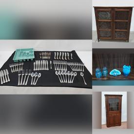 MaxSold Auction: This online auction features small kitchen appliances, Fenton glass, china shakers, Spode Christmas dishes, art pottery, CDs, mirrors, collector plates, trinket boxes, vintage highchair, desk, patio rug, children’s books, planter pots, stoneware jugs, and much, much, more!!!