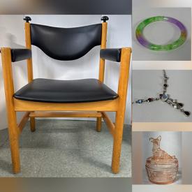 MaxSold Auction: This online auction features Legos, Le Creuset pots, Jadeite, Jeanette glass, Milk Glass, art glass, Indigenous art, coins, pearls, silver jewellery, Swarovski earrings, Asian snuff bottles, jade bangles, and much more!!