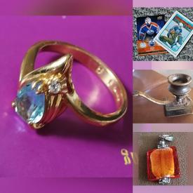 MaxSold Auction: This online auction features sports trading cards, art glass, carnival glass, DVDs, coins, puzzles, toys, Starbucks mugs, costume jewelry, small kitchen appliances, games, vinyl records, men’s & women’s shoes, BMP vase, gold jewelry, and more!!