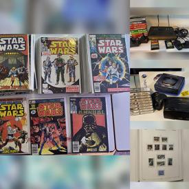 MaxSold Auction: This online auction features video game consoles & games, stamps, vintage baking molds, Star Wars comics, DVDs, office supplies, vintage toys, men’s & women’s clothing, vintage kid’s books, Hallmark ornaments, craft supplies, Fitbit, vintage books, hand tools, glass insulators, antique Eastlake bed, games, puzzles, fitness gear, live plants, and much, much, more!!!