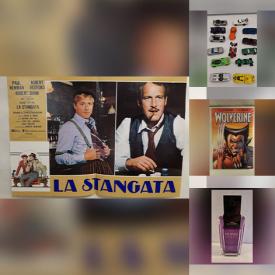 MaxSold Auction: This online auction features coins, Yu-Gi-Oh cards, NIB perfumes, vinyl records, CDs, graphic t-shirts, Magic: The Gathering cards, Italian movie posters, new beauty products, comics, hand tools, vintage buttons, DVDs, men’s & women’s footwear, pop culture trading cards, Legos, Beanie Babies, commercial display cabinet, card games, art supplies, Pokémon cards, PC games, video games, and more!