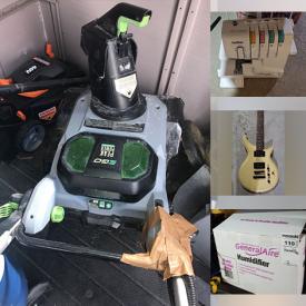 MaxSold Auction: This online auction features small kitchen appliances, fog machines, surger, power & hand tools, humidifier, sewing supplies, women’s clothing, fabric, craft supplies, guitars, snow blower, yard tools, lawnmower, propane heater, exercise equipment, BBQ grill, mini fridge, Yamaha keyboard, faux flowers, electrical supplies, games, aquarium, and much, much, more!!!