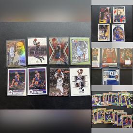 MaxSold Auction: This online auction features sports trading cards including Kevin Love, Grant Hill, Patrick McCaw, Jeremy Lin, Nate McMillan, Shawn Kemp, and much, much, more!!