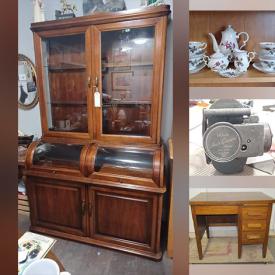 MaxSold Auction: This online commercial liquidation auction features vintage cognac set, privacy screens, metal signs, Pokemon collectibles, perfume bottles, antique irons, teacup/saucer sets, oil lamps, McMaster pottery, antique display cabinet, vintage Fiestaware, vintage books, decorative plates, pet products, vintage bar sign, new Ashton Drake dolls, men’s & women’s shoes, novelty teapots, nursery planters, Carnival glass, puzzles, new Die-Cast vehicles, DVDs, vintage jewelry, vintage marbles, S. Kay Goldberg prints, Boyd’s Bears, toys, new pillow covers, art glass, vinyl records, vintage Wrinkles plushies, S & P shakers, and much, much, more!!!