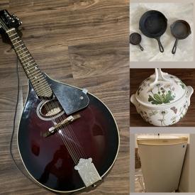 MaxSold Auction: This online auction features art glass, CDs, mandolin, kaleidoscope, vinyl records, small kitchen appliances, Portmeirion pieces, vintage Sadler teapot, collectible spoons, office supplies, electric fireplace, mini freezer, and more!