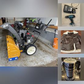 MaxSold Auction: This online auction features men’s hats & ties, small kitchen appliances, ceiling fans, original paintings, snowblower, women’s shoes, puzzles, outerwear, pet products, costume jewelry, subway tokens, coins, new beauty products, and more!