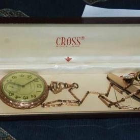 MaxSold Auction: This auction features pocket watches, music records, silver bars, pots and pans, Men's jackets, fireplace accessories, rattan shelving unit, luggage, rugs, Bissell vacuum, booster seat and queen bed!