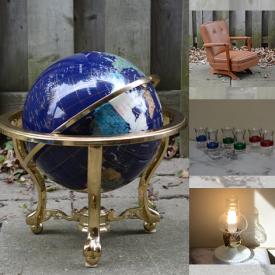 MaxSold Auction: This online auction features vintage milk glass lamp, power lift chair, mirrors, pet products, vintage Pyrex, gemstone inlay globes, grow lights, women’s shoes & purses, party supplies, tulip lamps, Tiffany-style lampshade, cookie jars, men’s & women’s clothing, and much, much, more!!!