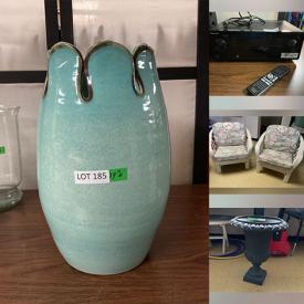 MaxSold Auction: This Charity/Fundraising Online Auction features candles & holders, Boyds bears, brass figurines, office supplies, Bateman print, Kierstead print, costume jewelry, watches, jewelry boxes, fabric, art pottery, Tiffany-style lamp, ceiling fixtures, picture frames, framed wall art, children’s books, art books, teacup/saucer sets, cookie jars, baking pans, vintage Pyrex, art glass, small kitchen appliances, table & bed linens, floral arrangements, printer, wicker furniture, golf clubs & bags, sports equipment, yarn, garden tools, antique hall stand, flower pots, canning supplies, painting supplies, pet products, area rug, and much, much, more!!!