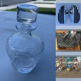 MaxSold Auction: This online auction features candle lanterns, Harley Davidson motorcycle parts, collector spoons, speakers, decanters, TV, and much more!