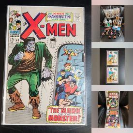 MaxSold Auction: This online auction features comics, sports trading cards, games, puzzles, mini pool table, air compressor, American Girl doll, video game accessories, aquarium supplies, toys, Hallmark ornaments, and more!