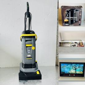 MaxSold Auction: This online auction features wheels & tires, industrial vacuum cleaner, mountain bikes, power washer, professional floor scrubbers, tower fans, office chairs, floor lamps, mini stepper, yard tools, framed wall art, and more!