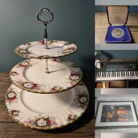 MaxSold Auction: This online auction features antique rocking footstool, Jim Shore statue, vintage brass masks, art glass, Funko Pops, vintage Sadler teapot, decorative plate, video games, coins, banknotes, antique typewriter, vinyl records, vintage bottles, costume jewellery, and much, much, more!!!