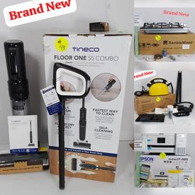 MaxSold Auction: This online auction features new printer, heater, small kitchen appliances, new wireless speaker, new under desk trainer, pet products, pressure washer, new dehumidifier, new PC case, new cordless vacuum/mop, and more!