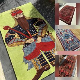 MaxSold Auction: This online auction features antique Persian area rugs, and Persian Shiraz, Baluchi, , Turkemen, Isphahan, area rugs, and new exoctic rug, small runner, and more!