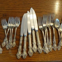 MaxSold Auction: This online auction features 24 pieces Sterling Silver flatware. A Baldwin piano and bench. FURNITURE: Antique burled wood secretary; Mahogany buffet; two hall desks/sofa tables; office; bedroom suite consisting of a queen four poster bed, bureau, dresser, two night stands; vintage leather top desk, dining room pieces consisting of a smaller buffet, a china cabinet and a credenza; dining room table and six chairs and more! ELECTRONICS: Audio, visual, gaming, Yamaha keyboard. TOOLS/POWER TOOLS/SHOP TOOLS. Skis. Exercise equipment. Yakima Rocketbox car roof storage. HOME HEALTH: Drive Hospital Bed; Handicare stairway lift. YARD AND GARDEN: Including a Honda Snowthrower; furniture; power tools and much more!