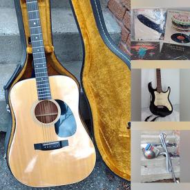 MaxSold Auction: This online auction features vinyl records, costume jewellery, guitars, DVDs, comics, nail art supplies, banknote, coins, sports trading cards, Casio keyboards, office supplies, cameras, new women’s clothing, Tom Thomson print, stone carvings, puzzle, beauty appliances, patio chairs, hand tools, new sunglasses, vintage moustache teacup/saucer sets, HP computer, and more!
