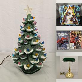 MaxSold Auction: This online auction features video game systems & games, vintage die-cast vehicles, 3D model kits, vinyl records, hand tools, children’s books, teen books, sports trading cards, DVDs, toys, fitness gear, games, beauty appliances, porcelain doll, art supplies, sports apparel, comics, and more!