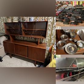 MaxSold Auction: This online auction features Sansui 4 channel receiver. Lincoln MKT AWD VIN, Ford Galaxy 1968 VIN, Wiking Vintage Trucks, Six Teak Dining Chairs, Sterling Silver, MCM floor lamp with bamboo stem, Cufflinks, Teak China Cabinet, Parker and Waterman Pens, Large Vintage Train, Tractor and cart, Remote Control Vehicles, Lamps And Table and many more!!