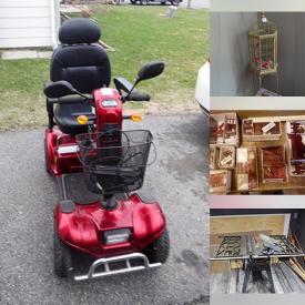 MaxSold Auction: This online auction features comics, bar chairs, glass bonsai trees, cookie jar, video games, DVDs, ping pong table & accessories, stained glass grinders, doll houses &  furniture, collector spoons, stained glass pieces, power tools, S&P shakers, women’s clothing & footwear, small kitchen appliances, Jr golf clubs, mobility scooter, standing ashtray, steins, CDs, art supplies, sports trading cards, costume jewelry, welders, pet products, patio furniture, fire pit, cast iron pans, and more!