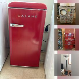 MaxSold Auction: This online auction features items such as a Makita drill, Kimball butcher block, original art, Galanz refrigerator, Shelley teapot, puzzles, Dewalt saw, office supplies, Le Creuset dutch oven, artwork, Laz-Z-Boy recliner, Dyson vacuum, books, Sanyo exercise bike, wood carvings, Stridente lute, tools, Canon scanner, Honda rototiller, plants and gardening supplies, Honda generator, coins, Kodak slide projector, cameras, clothing, Benq projector, Shop-Vac, and much, much, more!!!!!